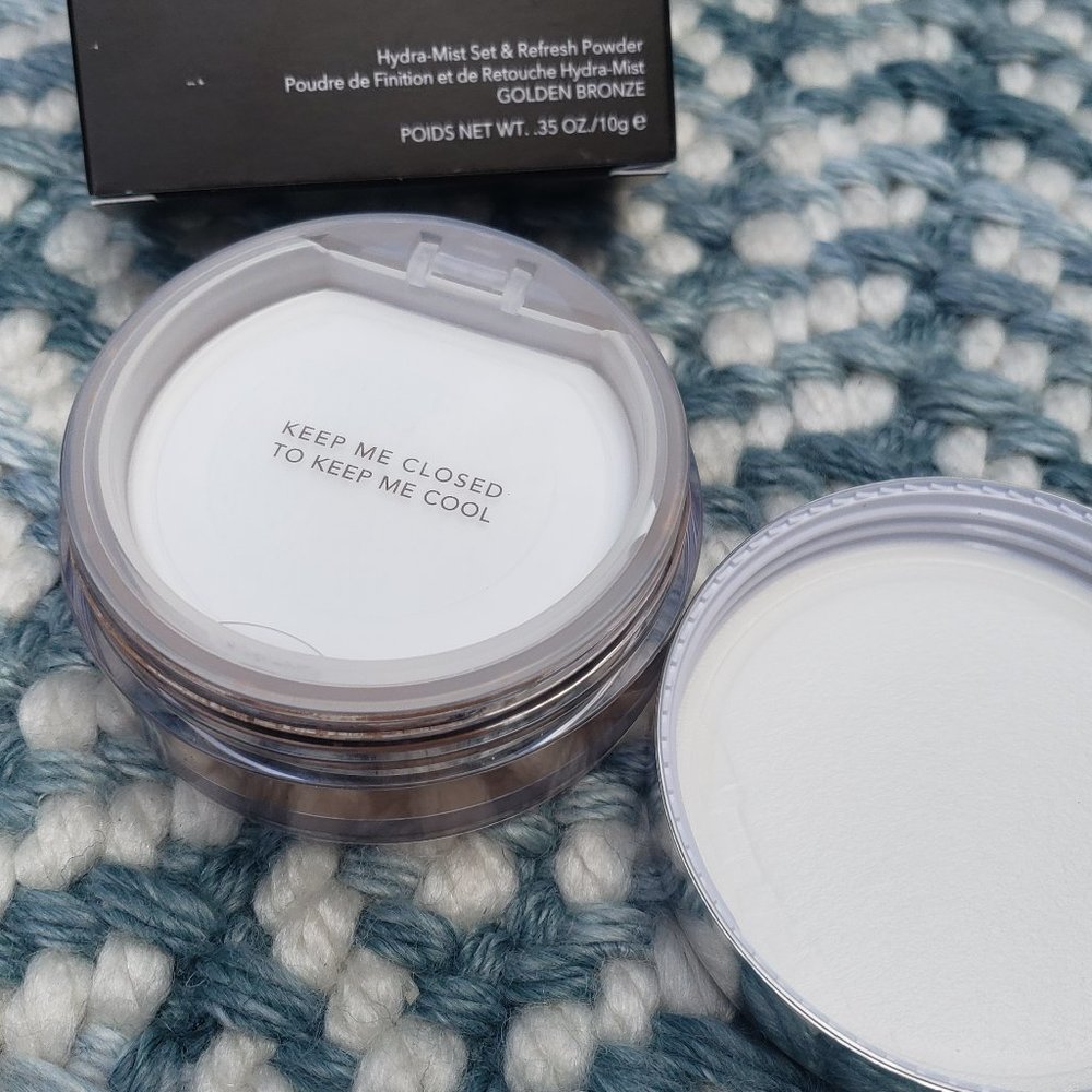 BECCA Hydra-Mist Set Refresh Powder GOLDEN BRONZE! - Picture 6 of 9